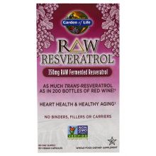 Garden of Life, RAW Resveratrol, 350 mg, 60 Veggie Caps